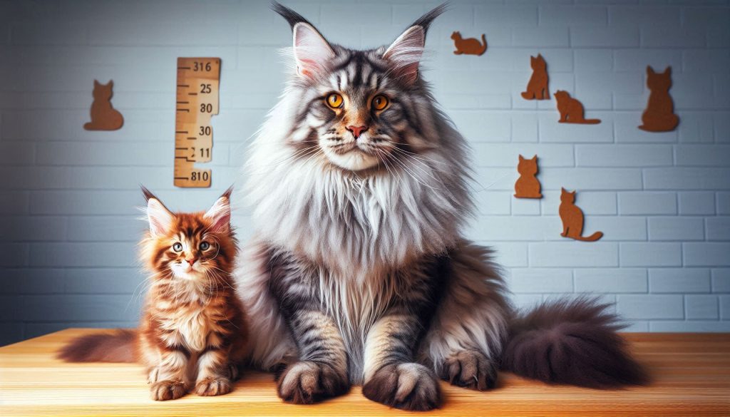 6 Maine Coon Cats: How Big Do They Get? Size, Growth & Comparison