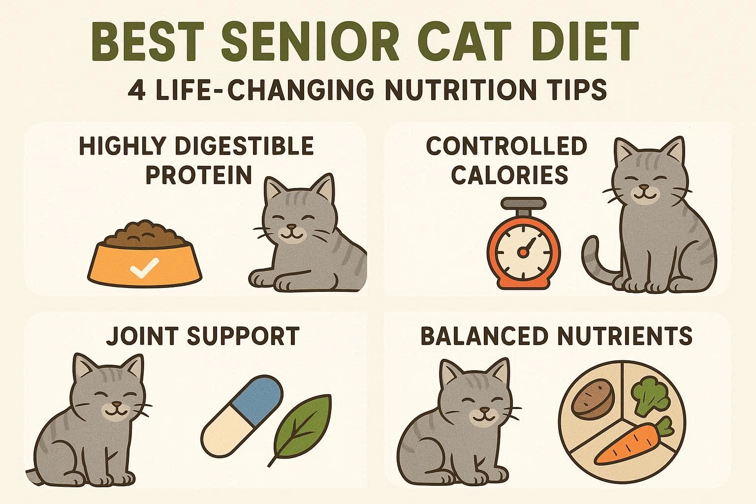 4 Essential Senior Cat Diet Secrets for Vibrant Health