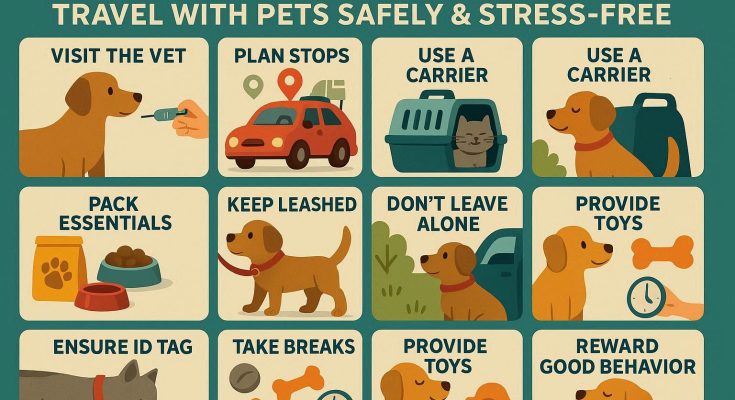 5 Essential Tips: Travel With Pets Safely & Stress-Free